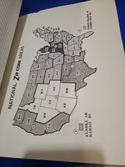 ​VTG 1970s United States Zip Code Directory Mr Zip USPS Post Office Advertising