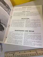 Vintage Hagglunds IKV 91 IKV91 Tank Destroyer Swedish Military Vehicle Brochure