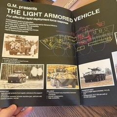 VTG General Motors GM Detroit Diesel Allison Armored Military Vehicle Brochure
