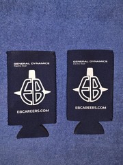 General Dynamics Electric Boat Bottle Koozie Promotional Item