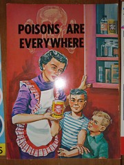 8 – 1940-50s Traffic & Safety Council 21×15 Poster PROTECT AMERICA’S CHILD LIFE