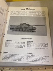 Vintage Hagglunds IKV 91 IKV91 Tank Destroyer Swedish Military Vehicle Brochure