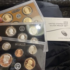 2014 US MINT SILVER PROOF SET