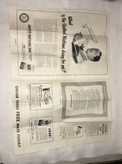 Rare 1952 United Nations Day Proof Sheet By The Advertising Council Frank W Weil