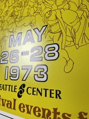 Northwest Folk Life Festival Poster Lot Of 3 72’ 73’ 74’ 70s First Print Seattle
