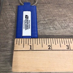 USPS United States Postal Service Plastic Keychain / Pen (Dry Ink)