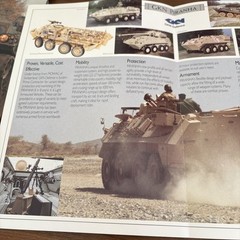 VTG 1996 GKN Defence PIRANHA Light Armoured Vehicles Military Brochure Ambulance
