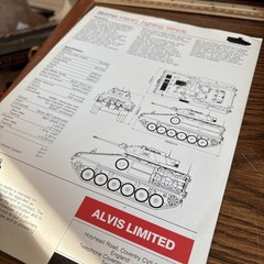 Vintage Alvis Delco Systems Operations LAV-25 Stormer IFV Vehicle Tank Brochure