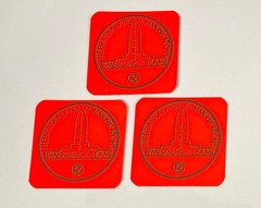 1970’s Nebraskaland Communications Emergency Team Stickers Lot Of 3 Vintage-HTF