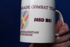 Kabul Afghanistan Camp Phoenix Volunteers 48th infantry Brigade Coffee Cup