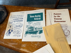 LOT 1970’s 1971 VA Pointers The Veteran Homeowner Vintage Pamphlet Home-Buying
