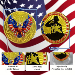 Thank You Coins Collectable Coin Commemorative Military Police Fire Teacher