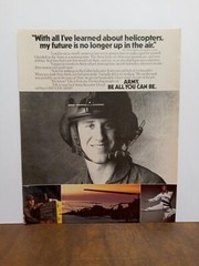 Vintage 1980s U.S. Military Recruitment – Army – Be All You Can Be – 1985 AD Lot