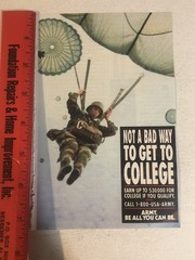 United States Army 1990s Vintage Print Ad Advertisement pa43