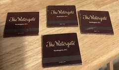 Lot Of 4 The Watergate Washington DC Matchbooks