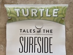Surfside Florida Tales Of The Turtles City Light Post STREET BANNER 48″ x 24”