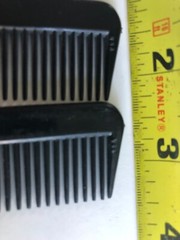 RE-ELECT ASSEMBLYMAN EMEEL BETROS [1969-1980] Plastic Combs by UNBREAKABLE