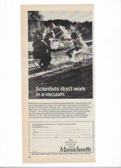 1973 Massachusetts Department of Commerce and Development Vintage Print Ad