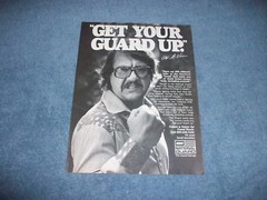 1977 Army National Guard Vintage ad with Football Player and Actor Alex Karras