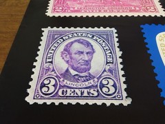 Vintage USPS Post Office Advertising Stamp Poster George Washington Liberty Bell