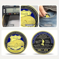 Thank You Coins Collectable Coin Commemorative Military Police Fire Teacher