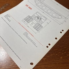 VTG 1974 Canadair Flextrac CF 360 Canadian Military Vehicle Marketing Sheet