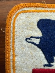 Vintage US Mail Eagle Embroidered Patch Postal Americana Retro