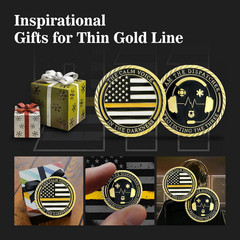 First Responder Dispatcher Coin Collectable Coin Military Commemorative 1-pc