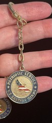 Vintage US Savings Bonds Promotional Advertising Keychains Lot of 2