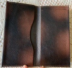 Vtg CAPITAL CITY TITLE CO SACRAMENTO Advertising Notepad/Leather Folder/Embossed