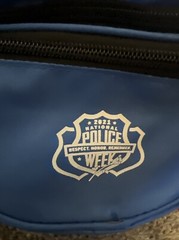 NEW National Police Week Collectible Blue Fanny Pack Waist Bag