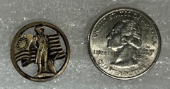 Vintage US Savings Bonds Promotional Advertising Lapel Hat Pin Pinback (H2)