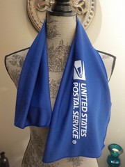 New USPS Postal Service Letter Carrier Cooling Towel summer heat wet wring wear