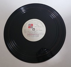 SEATTLE METRO COMMITTEE 12″ Black Advertising AUDIODISC Record – 1958 5 spots