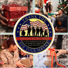 Thank You Coins Collectable Coin Commemorative Military Police Fire Teacher