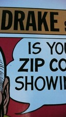 1971 Kerry Drake Comic IS YOUR ZIP CODE SHOWING Andriola USPS Lobby CARD 18×14″