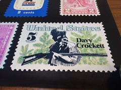 Vintage USPS Post Office Advertising Stamp Poster George Washington Liberty Bell