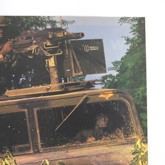 VTG US Army Recruiting Advertising Print Ad Garage Wall Art Military Humvee