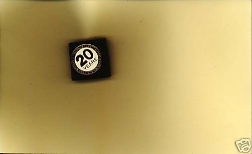 «ILLINOIS ASSOCIATION OF SCHOOL BUSINESS OFFICIALS» 20-YEAR SERVICE PIN (NICE)
