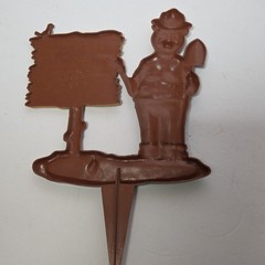 Vintage SMOKEY BEAR Yard Sign – Hard To Find