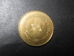 CANADA – CONFEDERATION MEDSAL – 1967
