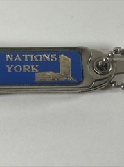 Vintage United Nations New York Nail Clipper/ Bottle Opener-Made in U.S.A.