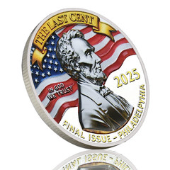 Final Cent Tribute Anniversary Challenge Coin Commemorative Penny 1-pc D