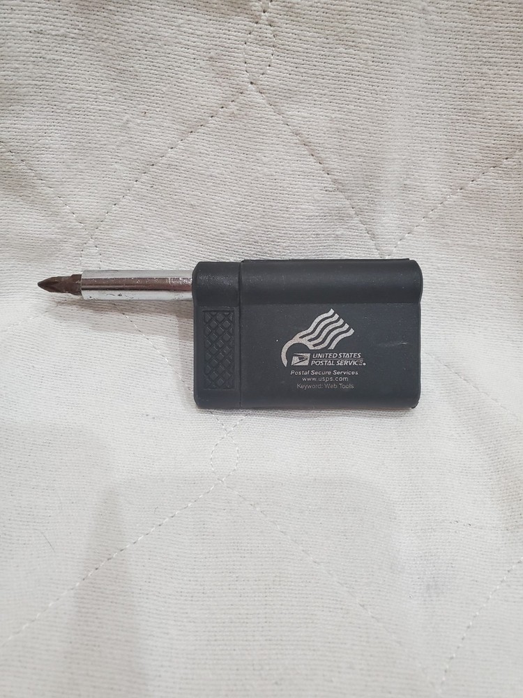 Vintage U.S. Postal Service Clip On Screw Driver Promotional Screw Driver Set
