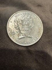 Vintage Woodsy The Owl Give A Hoot Don’t Pollute Aluminum Token Coin Medallion