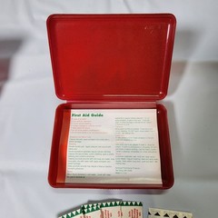 2 Red First Aid Kits Cases Promotional Census 2010 It’s In Our Hands Plastic