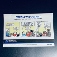 Print Ad 2006 Postcard USPS Postal Service Kathy Comic Strip Paper Collectors