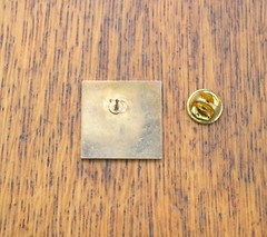 United States Census 2010 Gold Tone Metal Lapel Pin Pinback