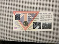 50th Anniversary of the End of the Second World War 1945 – 1995 Coin Royal Mint