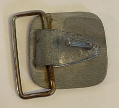 United States Post Office US Mail 1.25″ Square Belt Buckle w Standing Eagle Logo